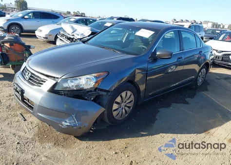 2010 Honda Accord 2.4 Lx from USA, damaged, VIN 1HGCP2F35AA103756